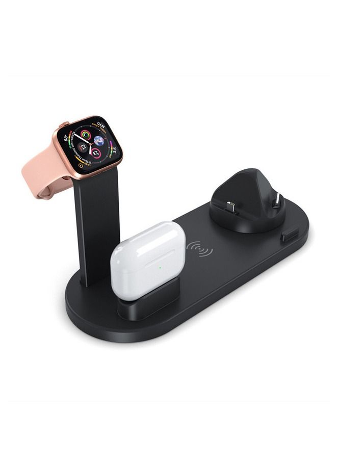 Arabest Wireless Charger 3 In 1 Charging Dock For Iphone/Apple Watch/Air Pods - Image 4