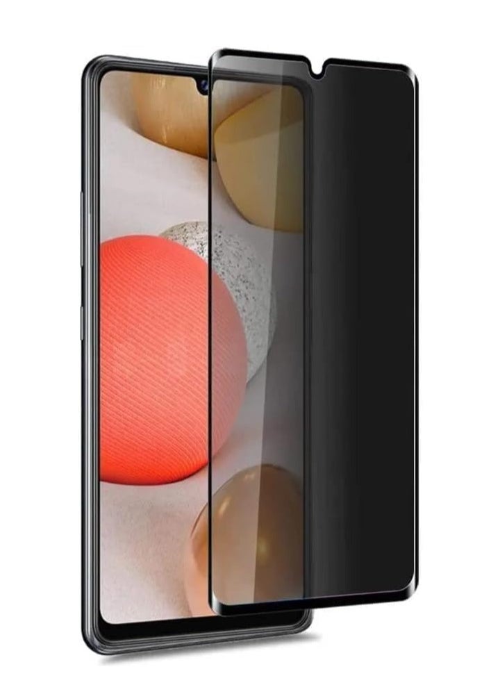 Samsung Galaxy A15 5G Privacy Full Coverage Glass Screen Protector - Black