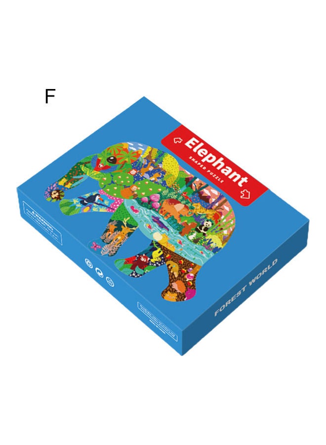 Elephant Themed Jigsaw Puzzle