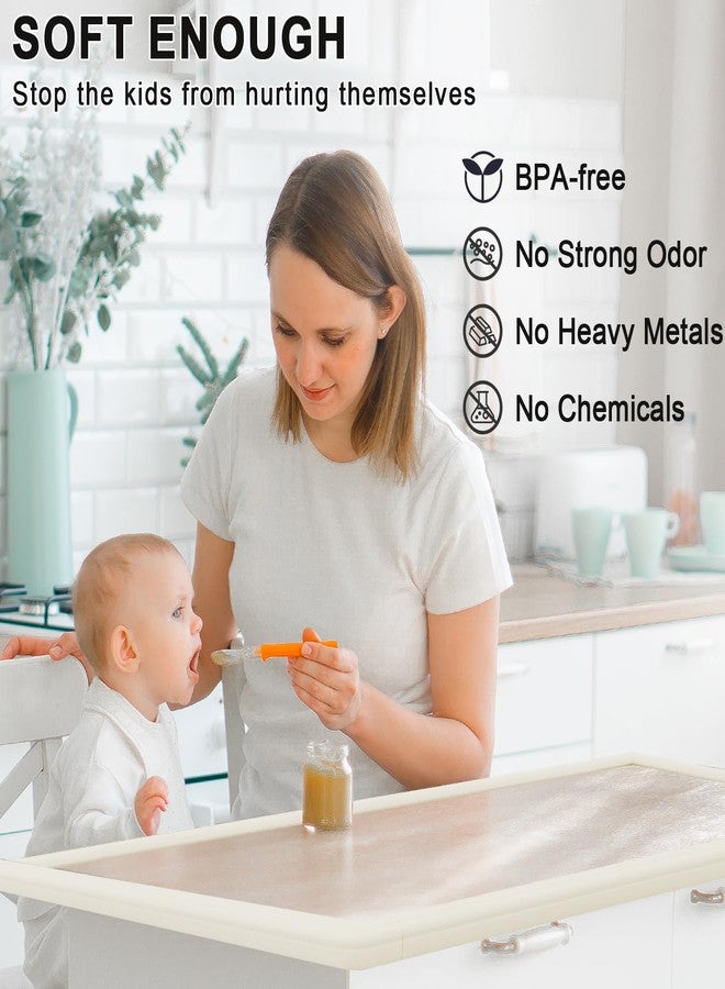 Dekukar Baby Proof Corners and Edges Protector 8.2ft (Large 7.5ft Edge+4 Corner Guard), Fireplace Baby Proofing Bumper, Heavy-Duty Soft NBR Foam Edge Corner Protector for Furniture Table, Childsafe/Pre-Taped - Image 3