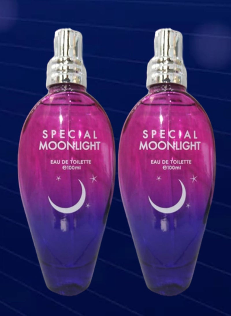 TRI 2 Pieces Special MoonLight Perfume 100 Ml EDT - Image 1