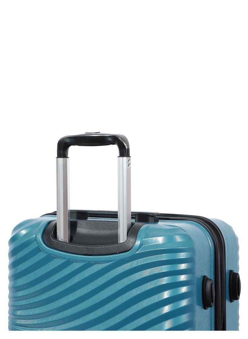 Biggdesign Biggdesign Lightweight Moods Up Carry On Luggage with Spinner Wheel and Lock System Steel Blue 28-Inch - Image 5