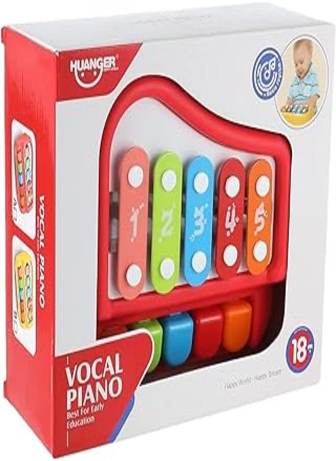 HUANGER Huanger Vocal Piano with Five Tones - Multi Color - 2725604845922 