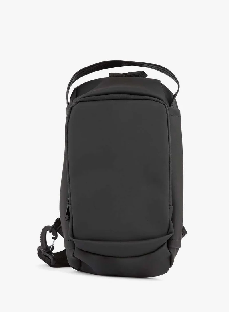 ديفاكتو Man Faux Leather Crossbody Bag