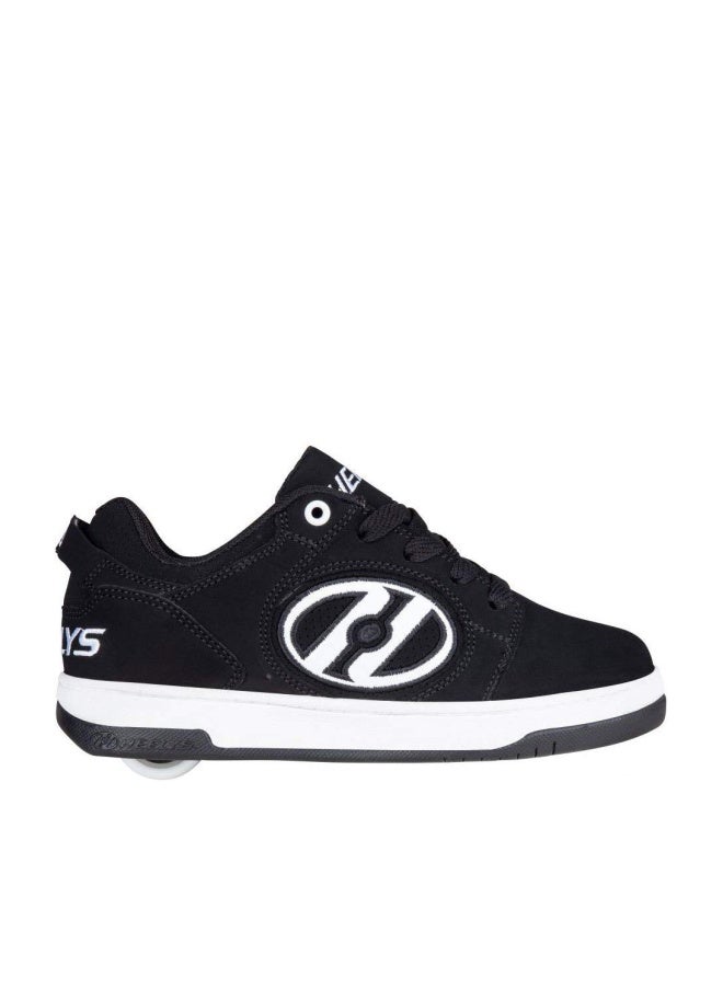 HEELYS حذاء هيليز فويجر الرياضي للأولاد | صغير أسود/أبيض - Image 1