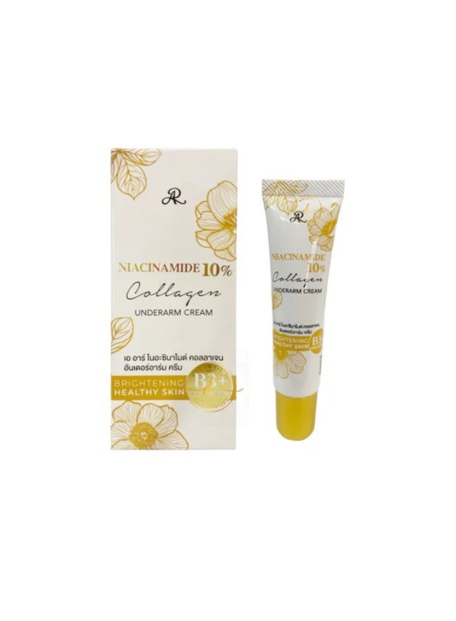 AR Niacinamide 10% Collagen Underarm Brightening Cream -  15g - Image 1