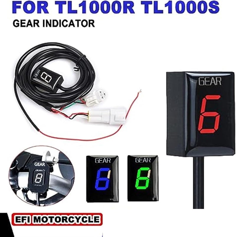 Wivplex Motorcycle 1-6 Speed Gear Indicator - Image 5