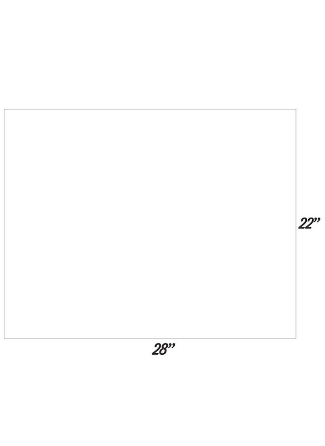 ArtSkills 22" X 28" Poster Board, School Project Supplies, White, Bulk 25-Pack  - Image 3