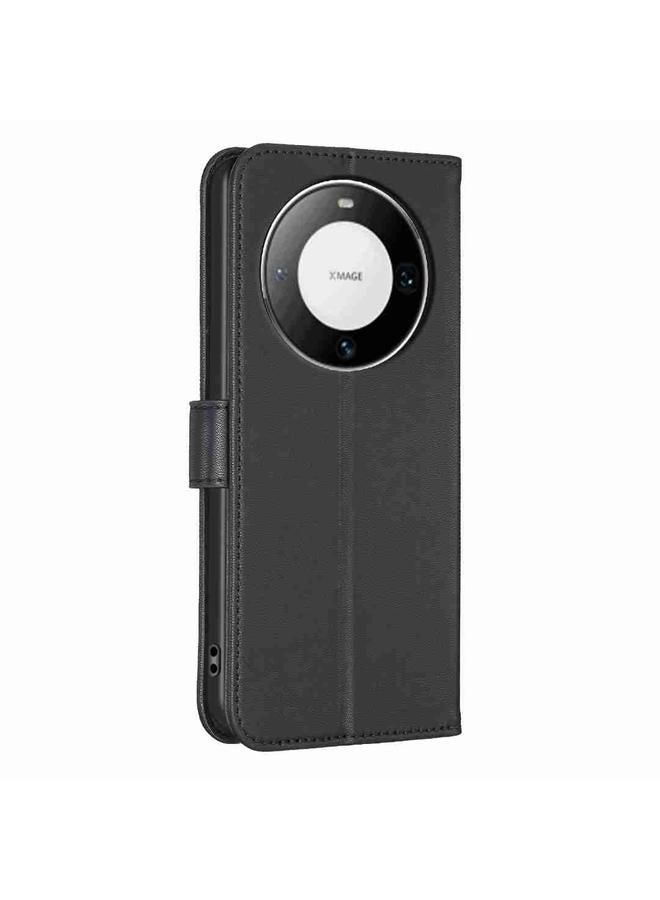 erorex Case For Huawei Mate 60 Pro / 60 Pro+ Four-leaf Embossed Leather Phone Case - Image 3