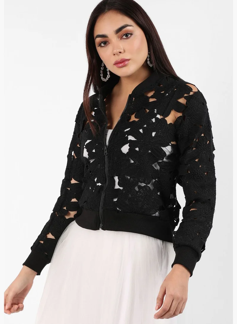 Campus Sutra Zip up Jacket