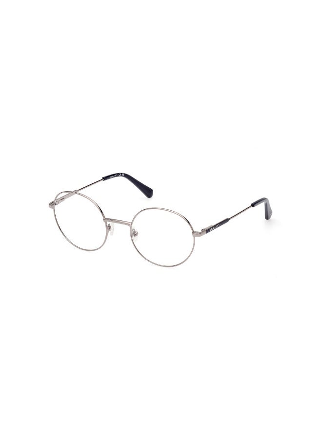 GANT Ga3287 Round Metal Frames For Men Size 52, Shiny Dark Ruthenium - Image 1