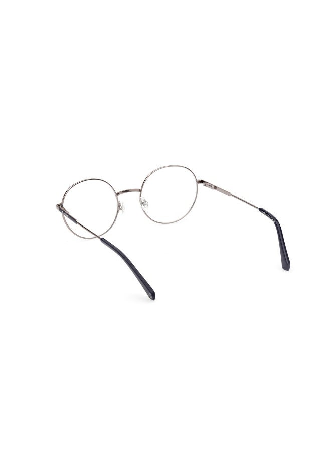 GANT Ga3287 Round Metal Frames For Men Size 52, Shiny Dark Ruthenium - Image 3