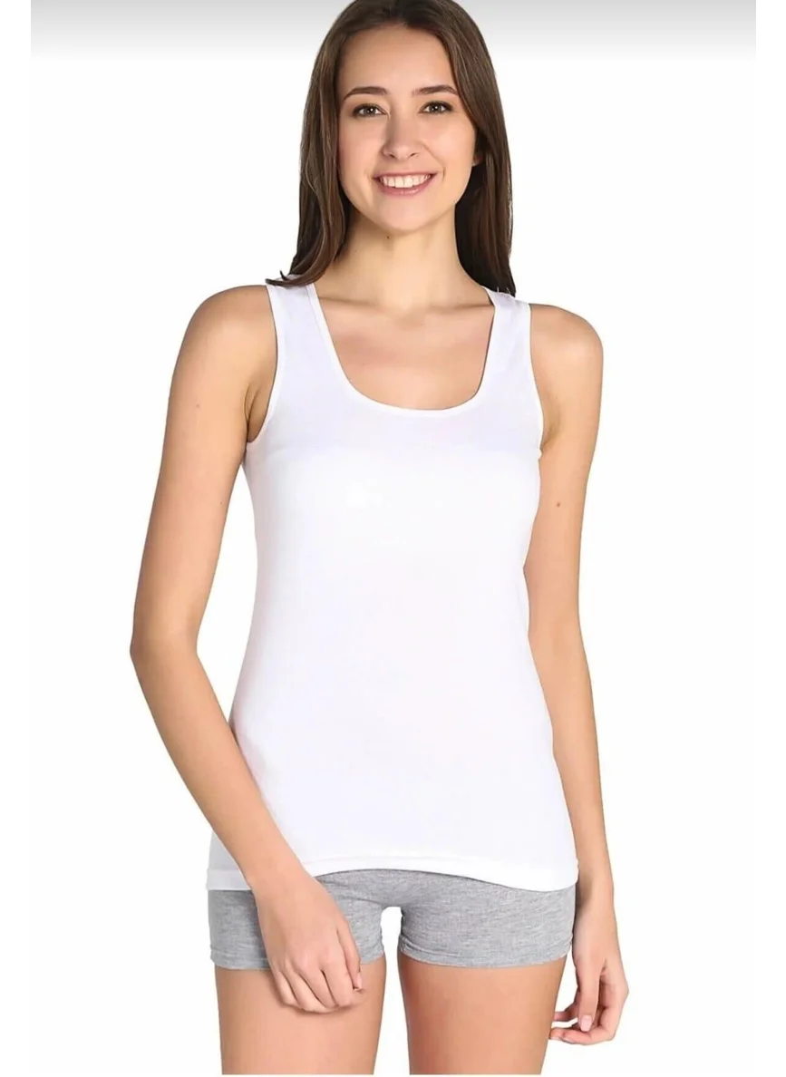 توتكو 0136 Women's Ribana Thick Strappy Undershirt 12 Pieces