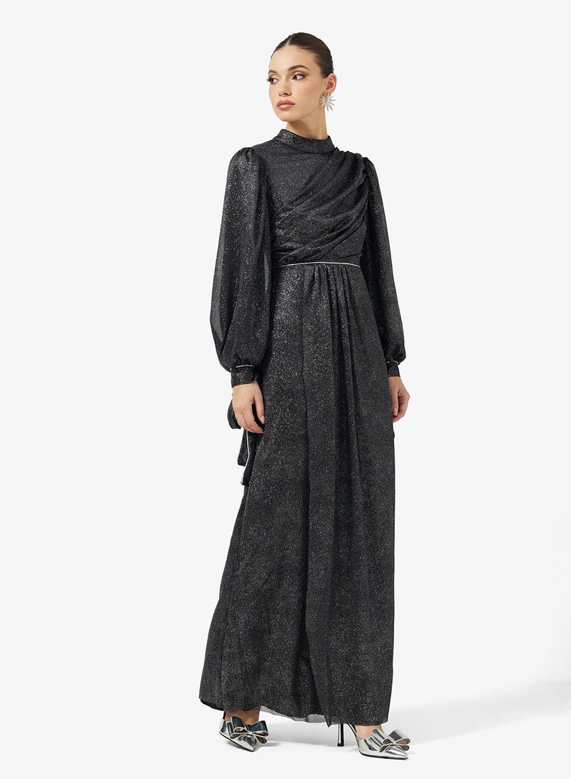 خزانة فستان مكشكش بأكمام منفوشة - Image 4