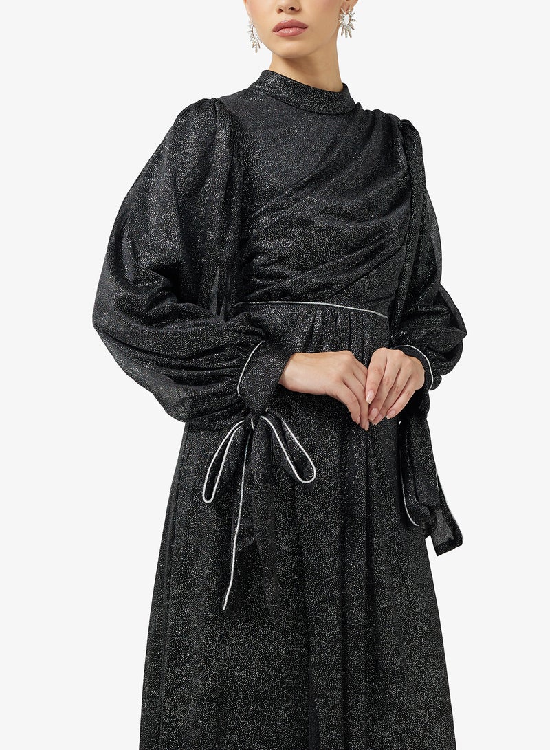 خزانة فستان مكشكش بأكمام منفوشة - Image 3