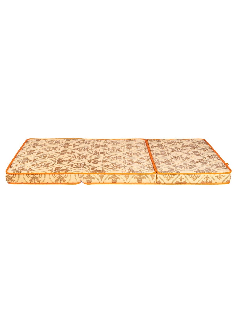 Comfy Luxury Exclusive Collection Guest/Travel 180x90x10cm Floral Folding Foam Portable Mattress - Image 3