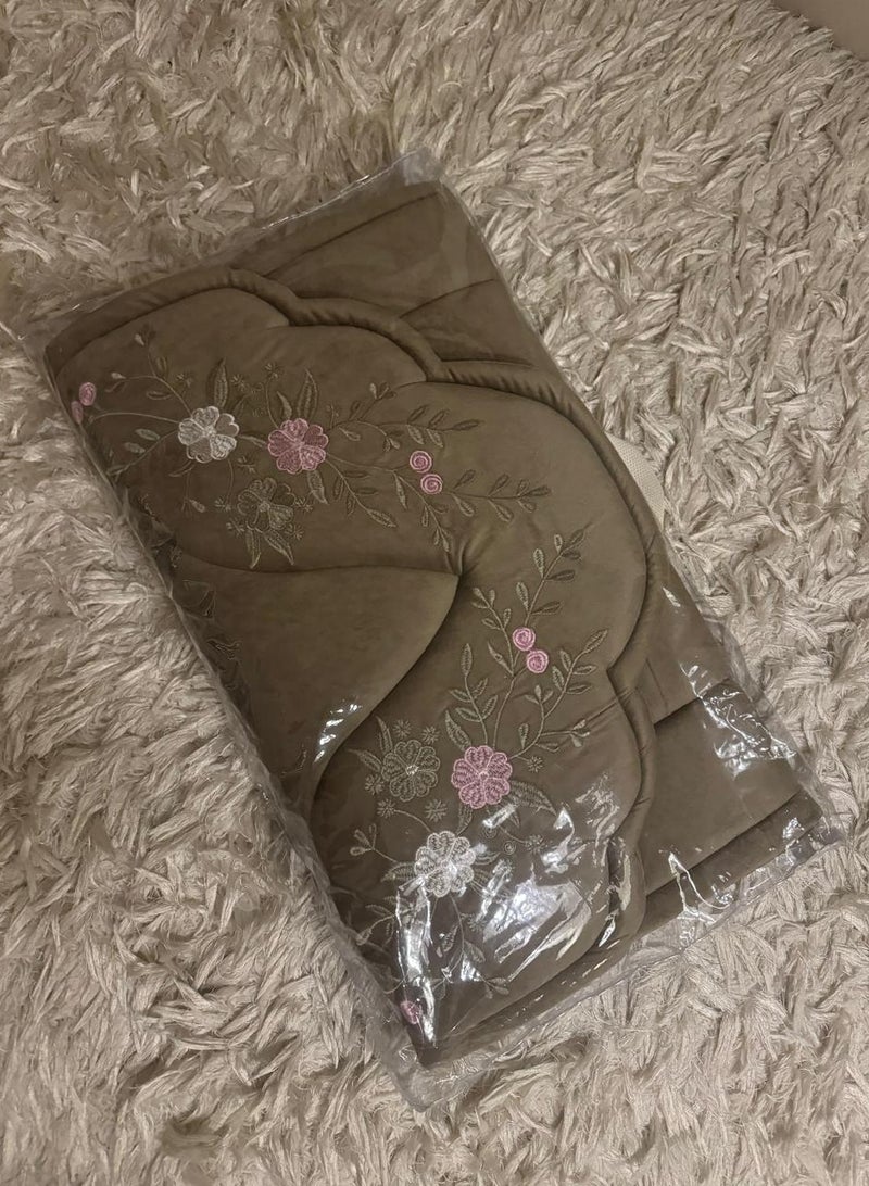 Crushed  sponge prayer rug with excellent cold raw mat prayer sheet - Image 2