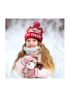 PRINTSHOP4ME Christmas Light-Up Beanie Hat–Soft And Warm Winter Cap For Holiday Parties,Christmas Events And Gift Giving–Unisex Design For Adults And Kids–Perfect For Winter Celebrations  - Image 4