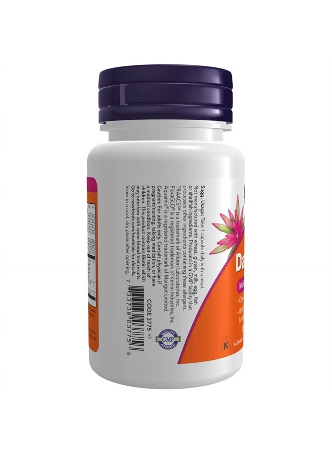now Supplements, Daily Vits™with Fruit & Veggie Blend, Lutein and Lycopene, 30 Veg Capsules - Image 3