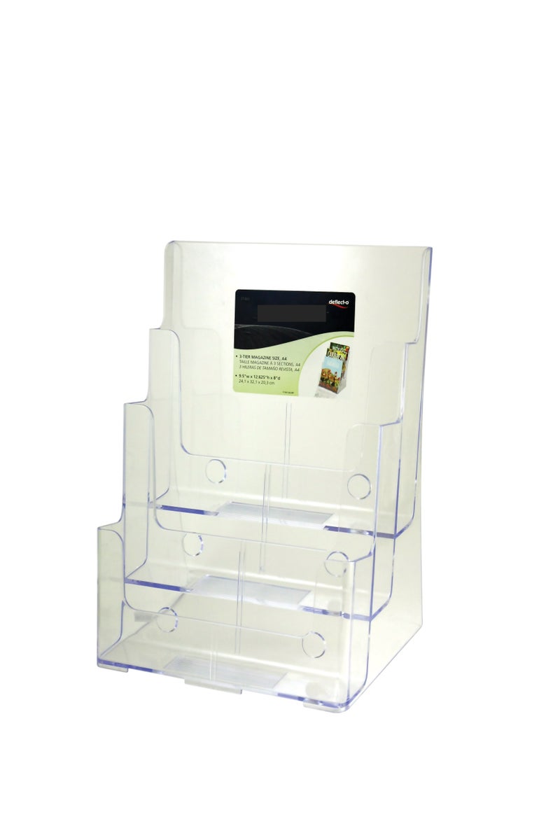 Holder Countertop Display Rack 3-TierA4/Letter