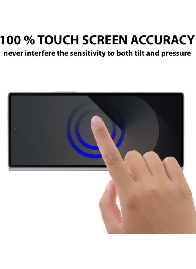Protect PROTECT Privacy Screen Protector for Samsung Galaxy Z Fold 6 | 9D Matte Tempered Glass, Anti-Scratch, Black – Model: PZFLD6  - Image 4