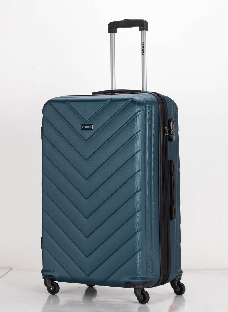 ستارجولد 4 عبوات من عربة أمتعة مقفلة ذات رقم دوار للجانب الصلب - Image 2