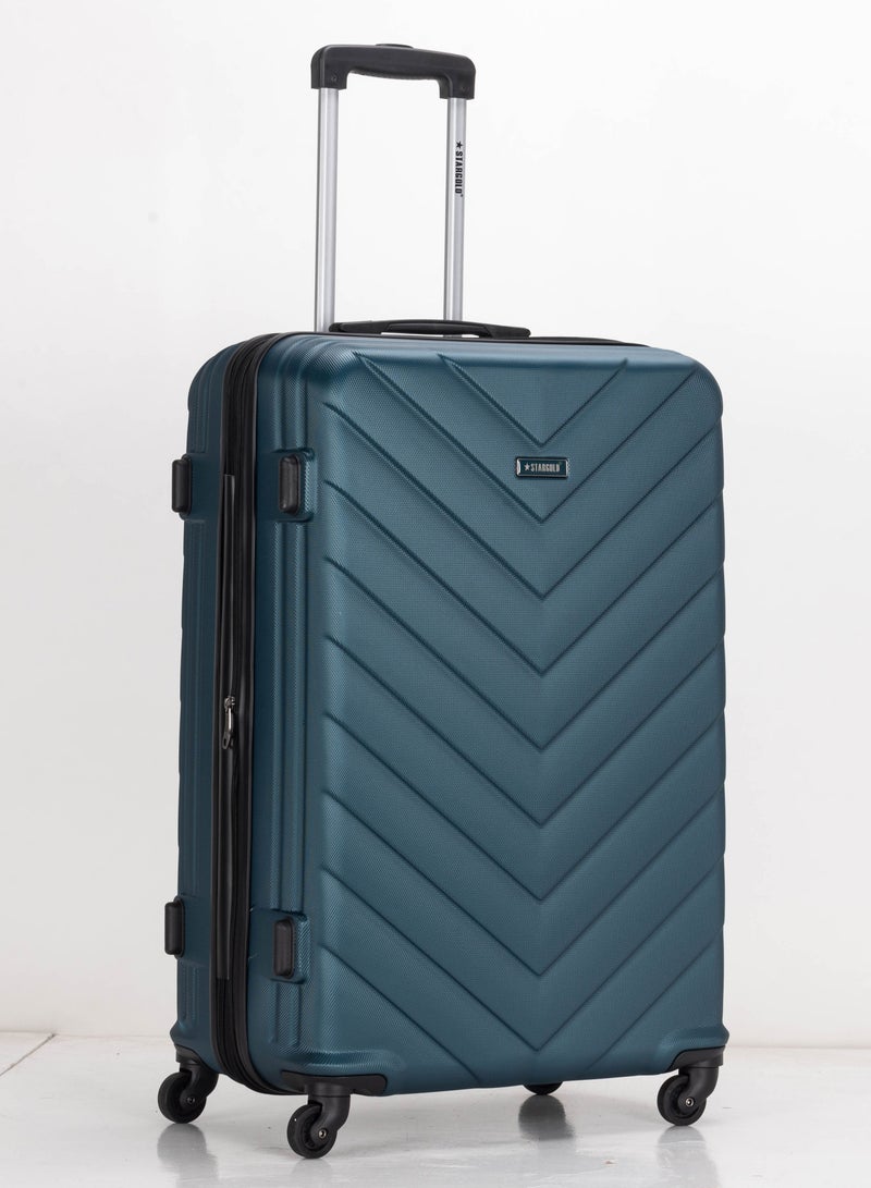 ستارجولد 4 عبوات من عربة أمتعة مقفلة ذات رقم دوار للجانب الصلب - Image 3