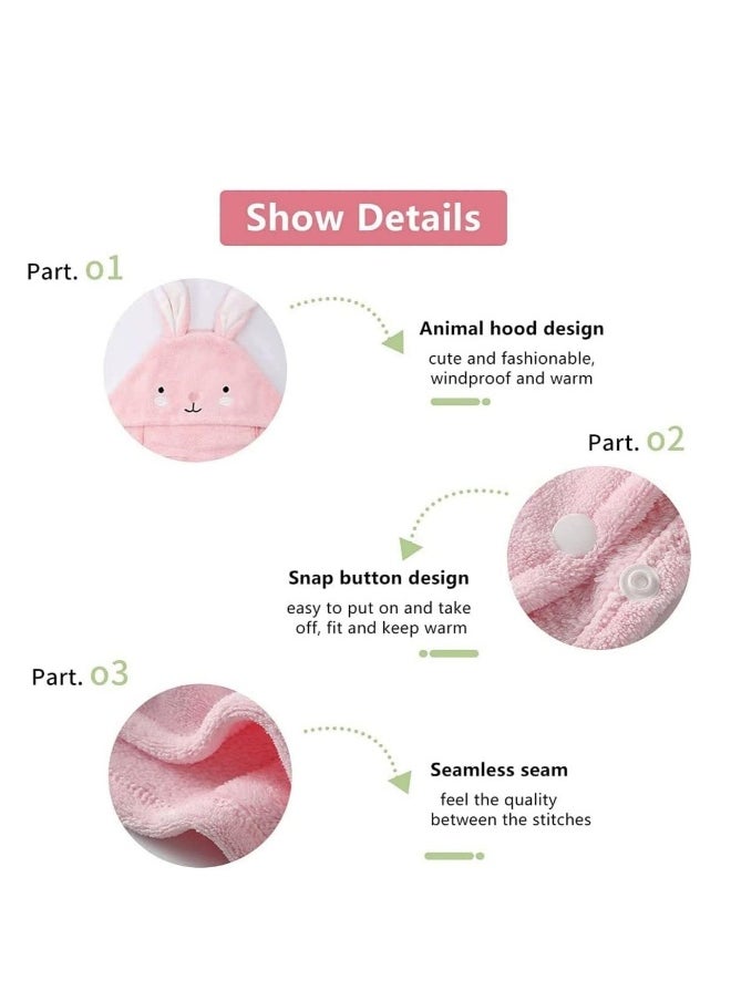 Generic Hooded Towels For Kids, Premium Beach Or Bath Towel Rabbit design, Ultra Soft, and Extra Large Cotton Children's Swimming/Bath Towel with Hood  - Image 5