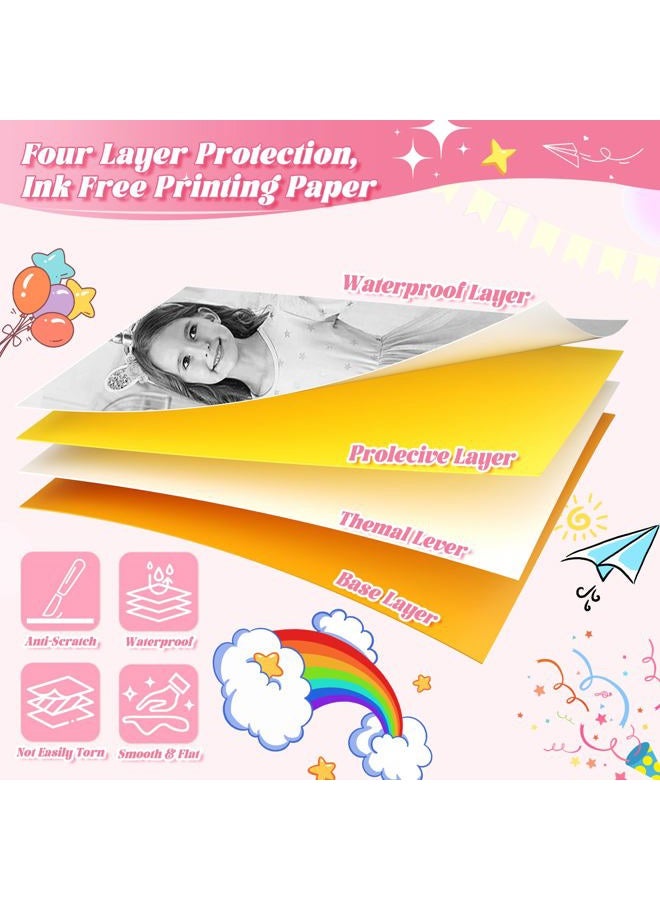 TecoHikee Kids Camera Instant Print, Refill Print Paper HD Paper (15 Rolls) - Image 3