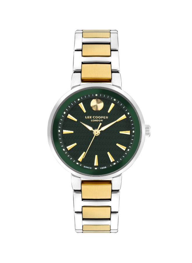 Lee Cooper Women's Watch, Analog Display and Metal Strap - LC07972.270, Silver  - Image 1