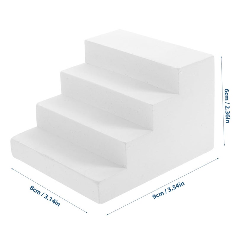 Miniature Gypsum Ladder Photography Decor With Storage Rack - Image 3
