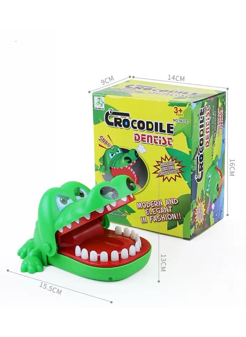 Generic - Kid Gift Crocodile Mouth Dentist Portable Lightweight Rich Unique Design Bite Finger Toy Funny - Image 1
