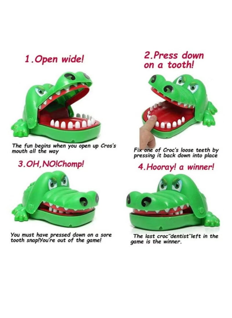 Generic - Kid Gift Crocodile Mouth Dentist Portable Lightweight Rich Unique Design Bite Finger Toy Funny - Image 1