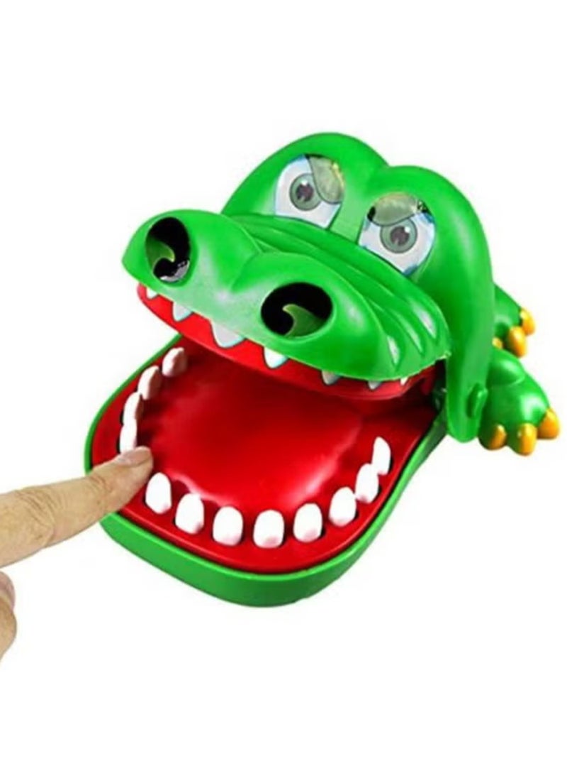 Generic - Kid Gift Crocodile Mouth Dentist Portable Lightweight Rich Unique Design Bite Finger Toy Funny - Image 1