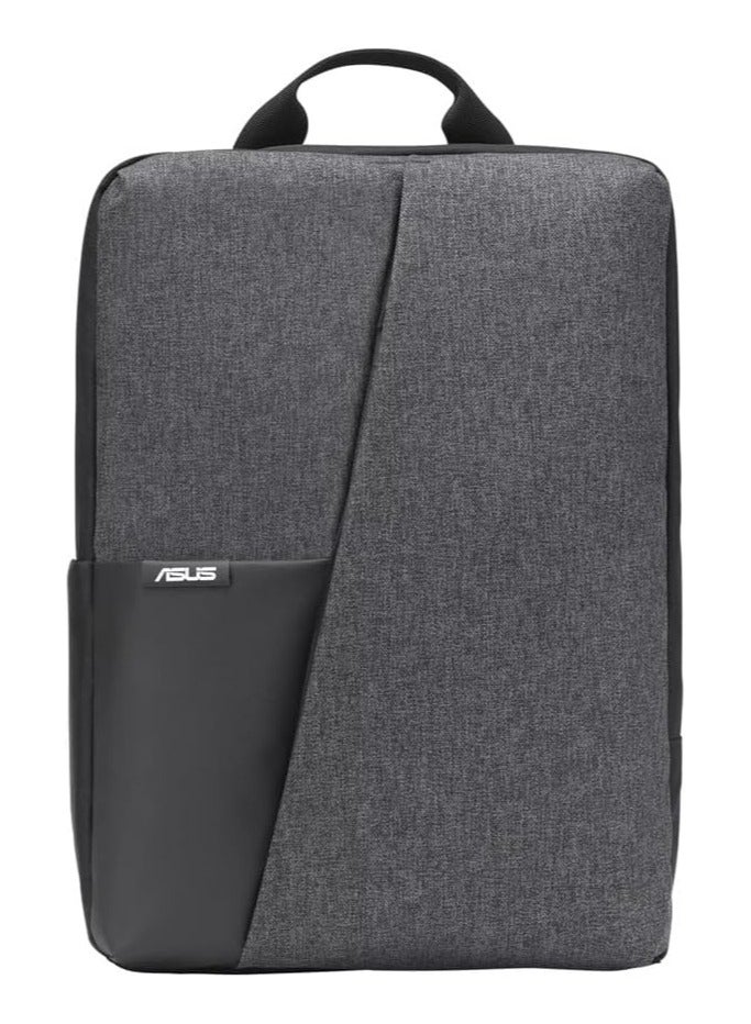 ASUS AP4600 Laptop Backpack | Quick-Access Pockets |  Water-Repellent |  Durable | Stylish & Lightweight Design |  Suitable for Upto 16-inch Laptop | Grey - Image 1