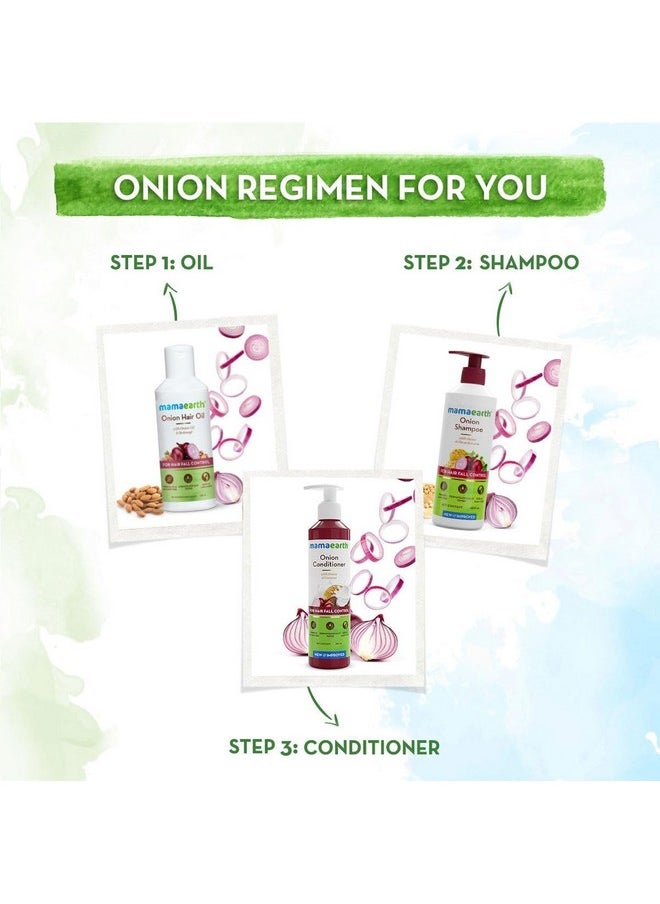 Mamaearth Onion Shampoo Pack Of 2-400Ml  - Image 4