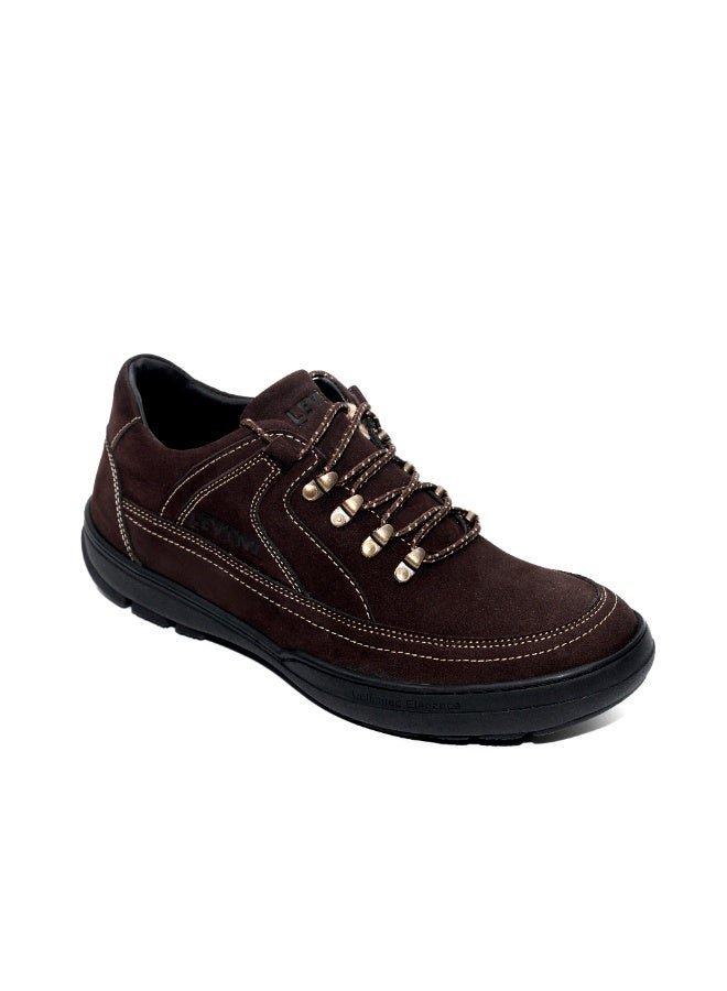 Levent Genuine Leather Casual Shoes - Brown - Image 1