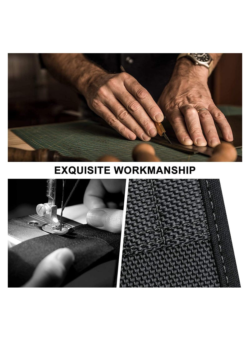 SYOSI Cell Phone Pouch, Nylon Holster Case, for Samsung Galaxy S20 S21 Plus Note 20 Ultra A21 A11 A12 A71 A72 A52 A32 S10 Lite Note 9 8 LG Stylo 6/K51, Moto/Google, X-Large - Image 4