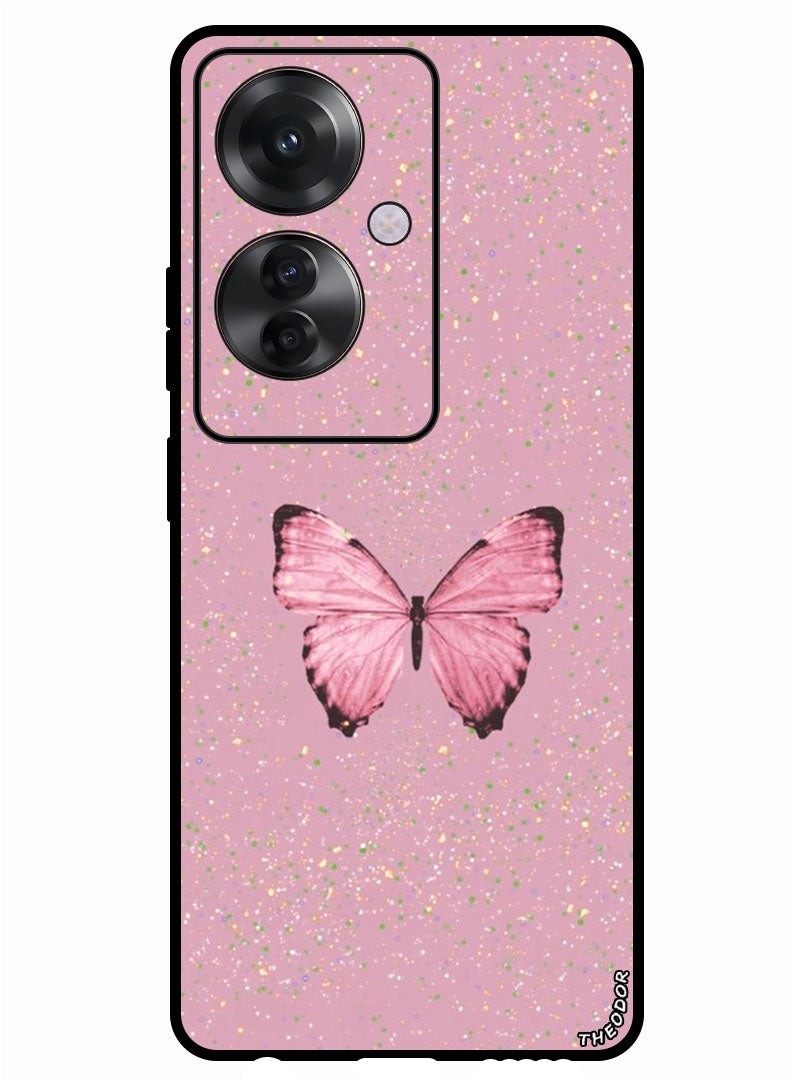 Theodor Protective Case Anti Scratch Shock Proof Bumper Cover For Oppo F25 Pro Glitter Butt 1 - Image 1