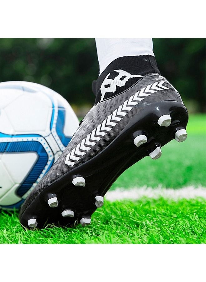 Beauenty - Mens Soccer Shoes Firm Ground Soccer Cleats Outdoor Indoor Professional Youth Boys Football Shoes Unisex Football Cleats - Image 1