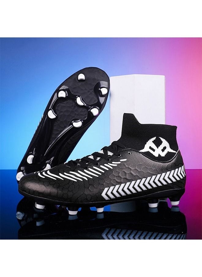 Beauenty - Mens Soccer Shoes Firm Ground Soccer Cleats Outdoor Indoor Professional Youth Boys Football Shoes Unisex Football Cleats - Image 1