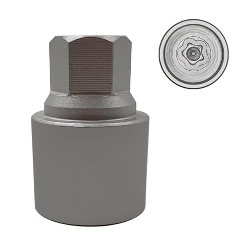 JEUCLEL 065 Wheel Locking Nut Key Compatible with BMW Mini Series, Socket OD 29mm - ID 26mm, Lock Nut Socket Adapter, Anti-Theft Lug Nut Removal Tool - Image 1