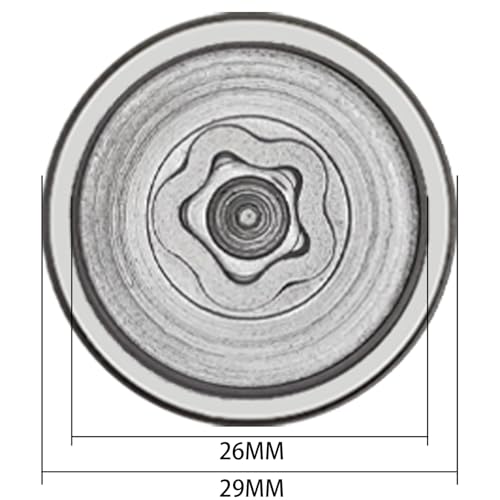 JEUCLEL 065 Wheel Locking Nut Key Compatible with BMW Mini Series, Socket OD 29mm - ID 26mm, Lock Nut Socket Adapter, Anti-Theft Lug Nut Removal Tool - Image 2