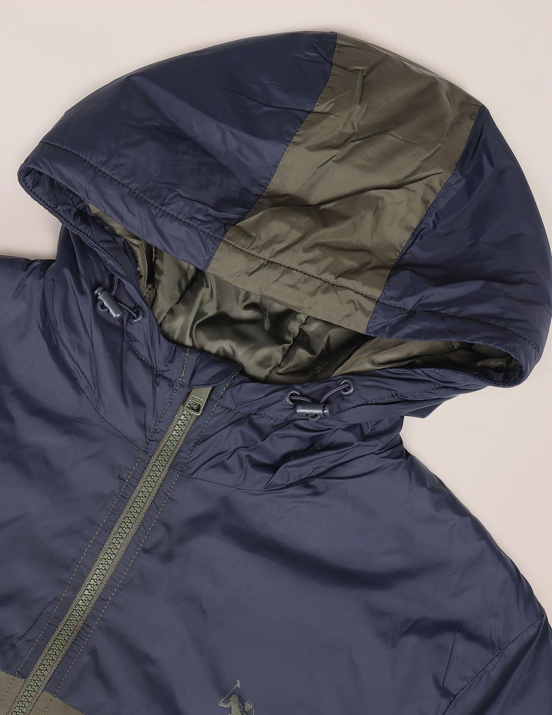 U.S. Polo Assn. Colour Block Hooded Jacket - Image 3