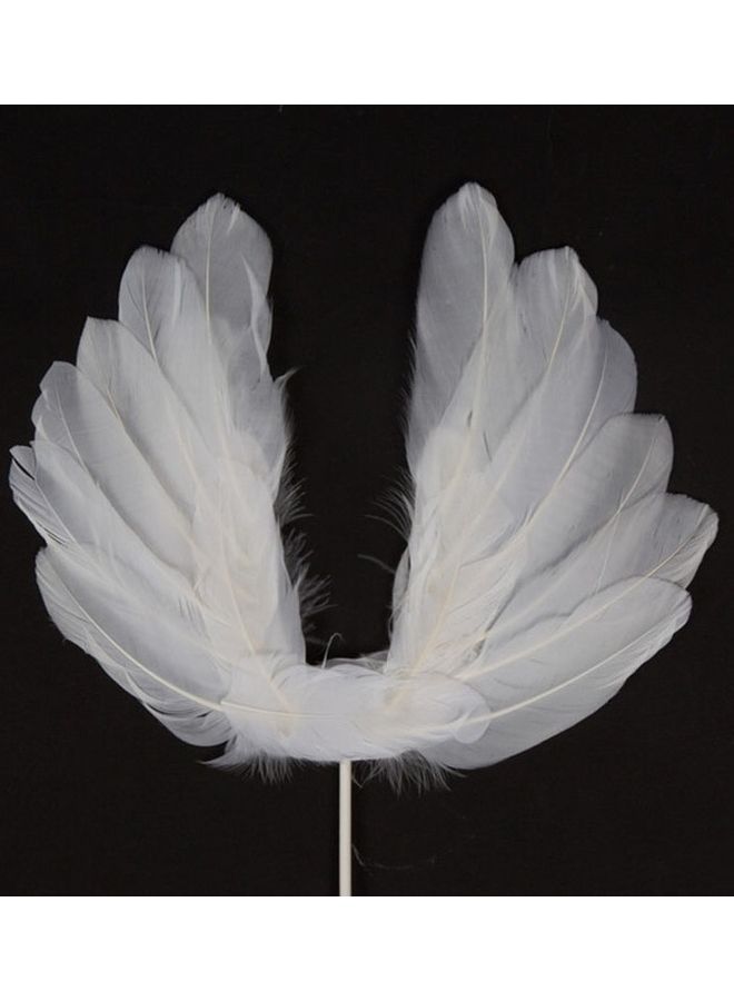 NIBEMINENT 2-Piece Decorative Wings Design Card Set