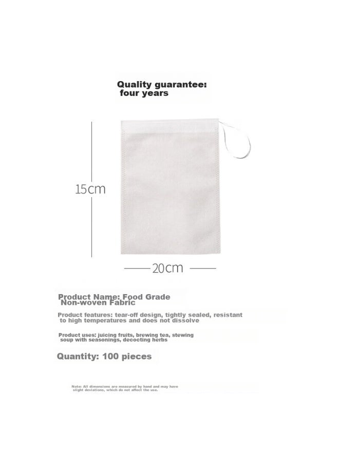 Miao Xinsi Miaox I Tea Bags, Chinese Medicine Bags, Spice Bags, Filter Bags, Soup Bags, Seasoning Bags, Marinade Bags, Spice Bags, Tea Bags, Disposable Medicine Bags  - Image 2