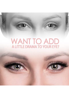 Generic Reusable False Eyelashes, 3D Curl Volume Eyelash Extension Kit 48 Reusable False Eyelashes for Original Eyelash Extension Look (Volume - 12mm)  - Image 3