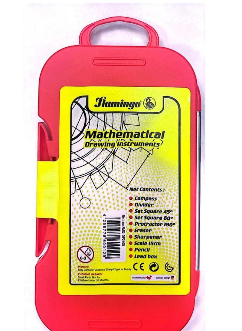 مجموعة أدوات الهندسة متعددة الألوان - Image 1