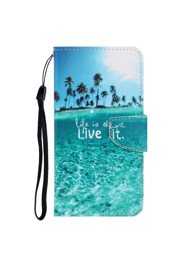 Zaboon Case For iPhone 13 3D Colored Drawing Horizontal Flip Leather Phone Case - Image 2