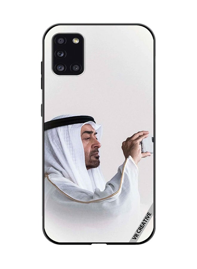 VR CREATIVE Protective Case Cover For Samsung Galaxy A31 Sheikh Mohamed Bin Zayed Al Nahyan Design Multicolour - Image 1